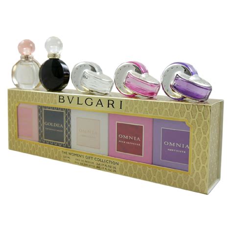 bvlgari mini perfume set.